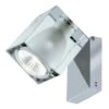 Fabbian Cubetto Wandleuchte GU10 Chrom/klar -Heimbeleuchtung 3503133