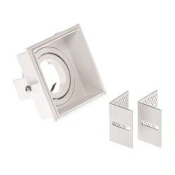 Einbauspot Hyde 1-flammig Eckig Schwenkbar Weiß 11 Einbauspot Hyde 1-flammig Eckig Schwenkbar Weiß -Heimbeleuchtung 3507397 4