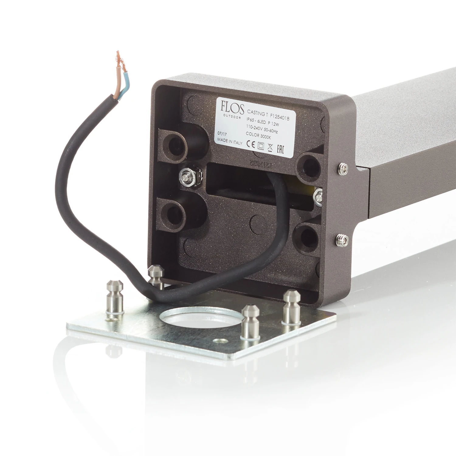 FLOS Casting T 100 - LED-Sockelleuchte 50 Cm Braun 11 FLOS Casting T 100 - LED-Sockelleuchte 50 Cm Braun – Bild 9