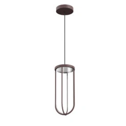 FLOS In Vitro Suspension, 2.700 K, Dunkelbraun