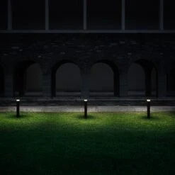 FLOS Pointbreak Bollard 2, 2.700K Anthrazit 90cm -Heimbeleuchtung 3510854 2