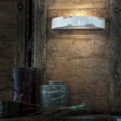 Vintage-Wandleuchte C603, Weiß -Heimbeleuchtung 3517140 2