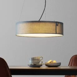 Schöner Wohnen Pina Pendelleuchte Dunkelgrau -Heimbeleuchtung 3570034 6