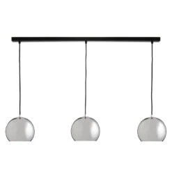 FRANDSEN Ball Track Hängelampe 3fl Chrom Glänzend -Heimbeleuchtung 3574094 1