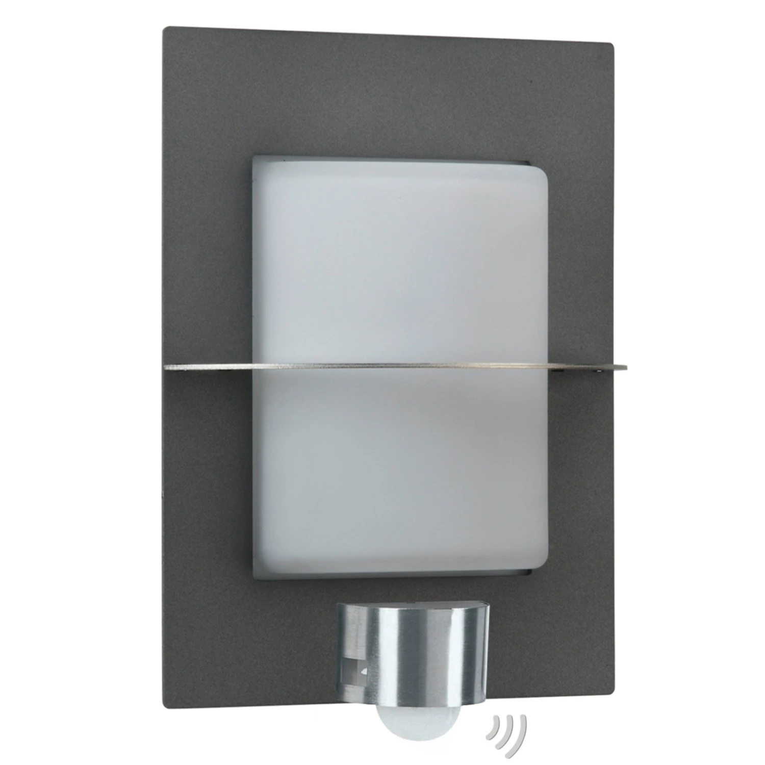 Zweckmäßige Außen-Wandleuchte Adelina Mit Bew. 3 Zweckmäßige Außen-Wandleuchte Adelina Mit Bew.