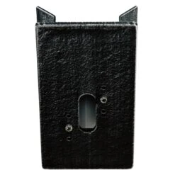 Eckwandhalter Für Außenwandleuchten Schwarz-silber