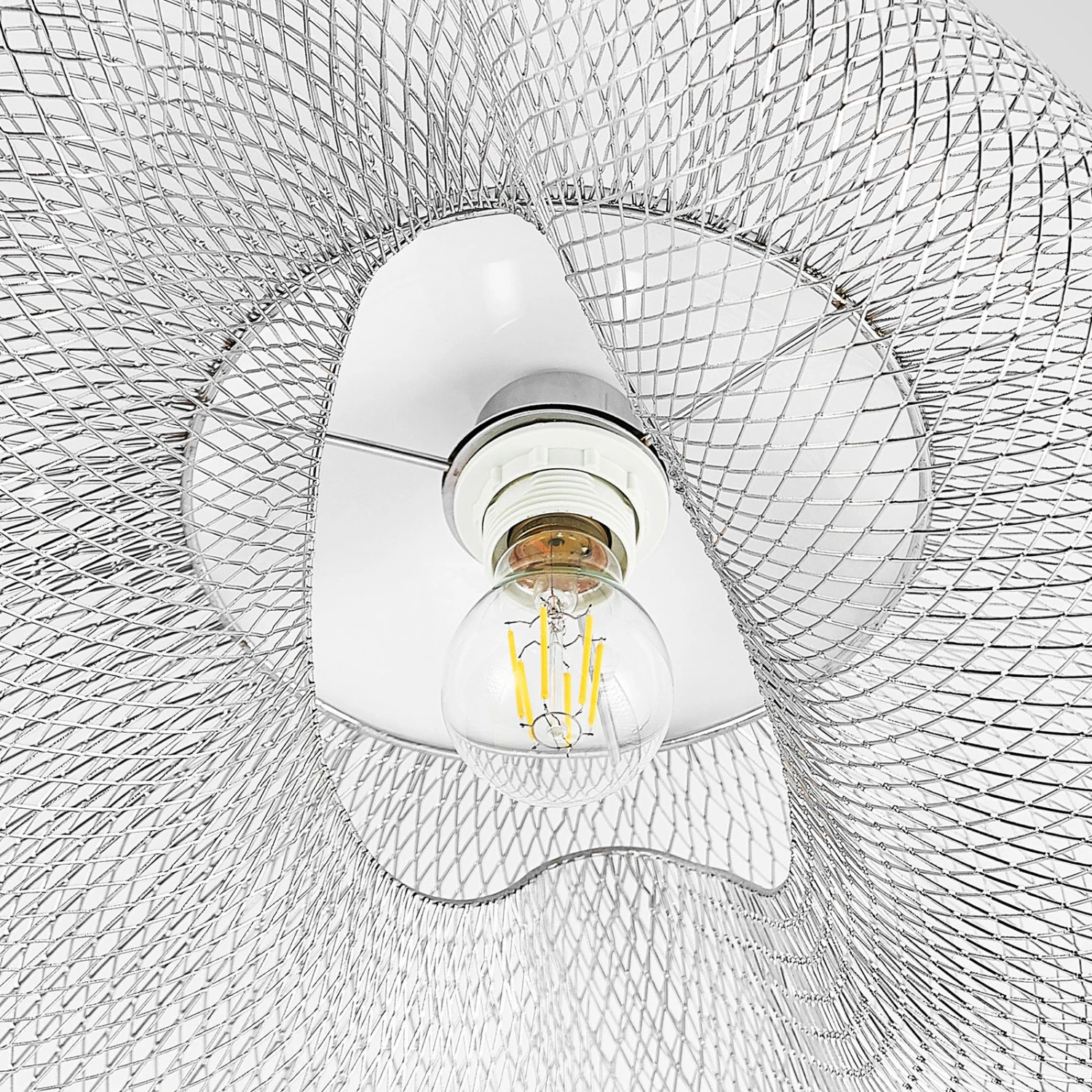 Lindby Alkia Deckenleuchte Aus Drahtgeflecht, E27 7 Lindby Alkia Deckenleuchte Aus Drahtgeflecht, E27 – Bild 5