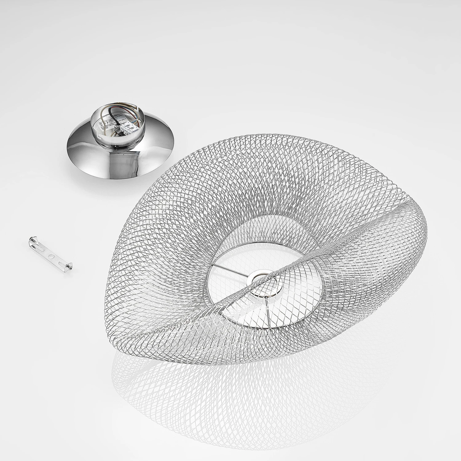 Lindby Alkia Deckenleuchte Aus Drahtgeflecht, E27 11 Lindby Alkia Deckenleuchte Aus Drahtgeflecht, E27 – Bild 9