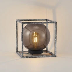 Lindby Purdie LED-Solarleuchte, Käfig, Kugel -Heimbeleuchtung 4018297 2