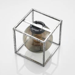 Lindby Purdie LED-Solarleuchte, Käfig, Kugel -Heimbeleuchtung 4018297 7