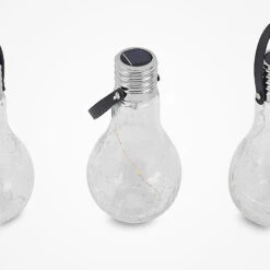 Lindby Shams LED-Solarleuchte, Birnenform, 3er-Set -Heimbeleuchtung 4018396 7