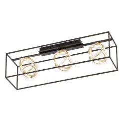 LED-Deckenleuchte Gesa Mit Metallkäfig 13 LED-Deckenleuchte Gesa Mit Metallkäfig -Heimbeleuchtung 4581640 2