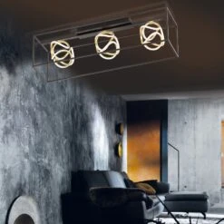 LED-Deckenleuchte Gesa Mit Metallkäfig 14 LED-Deckenleuchte Gesa Mit Metallkäfig -Heimbeleuchtung 4581640 3