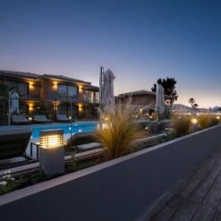 SLV Arrock Sand - Sandstein-Sockelleuchte, Granit -Heimbeleuchtung 5504318 2