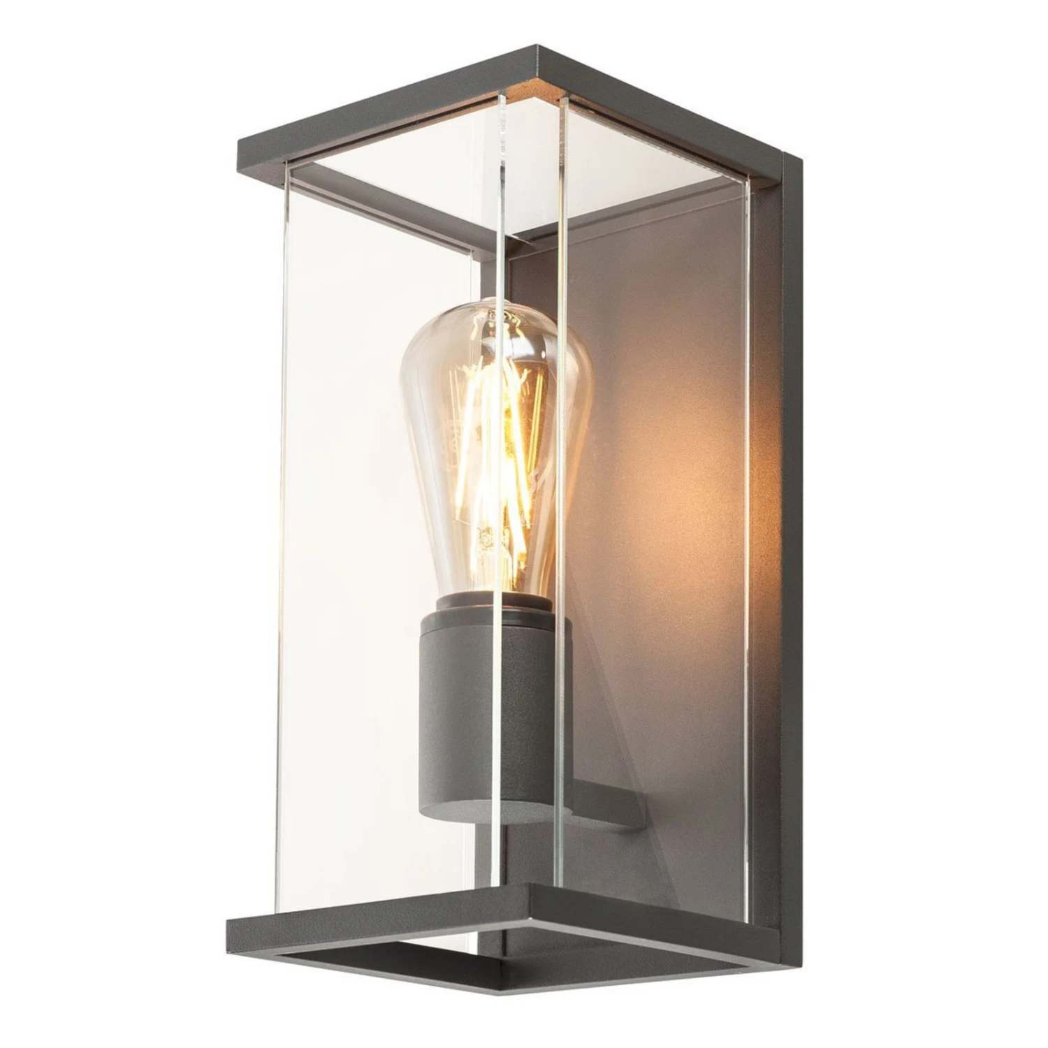 SLV Quadrulo Außenwandlampe In Laternenform 4 SLV Quadrulo Außenwandlampe In Laternenform – Bild 2