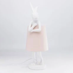KARE Animal Rabbit Tischleuchte Weiß/rosa 13 KARE Animal Rabbit Tischleuchte Weiß/rosa -Heimbeleuchtung 5517592 2