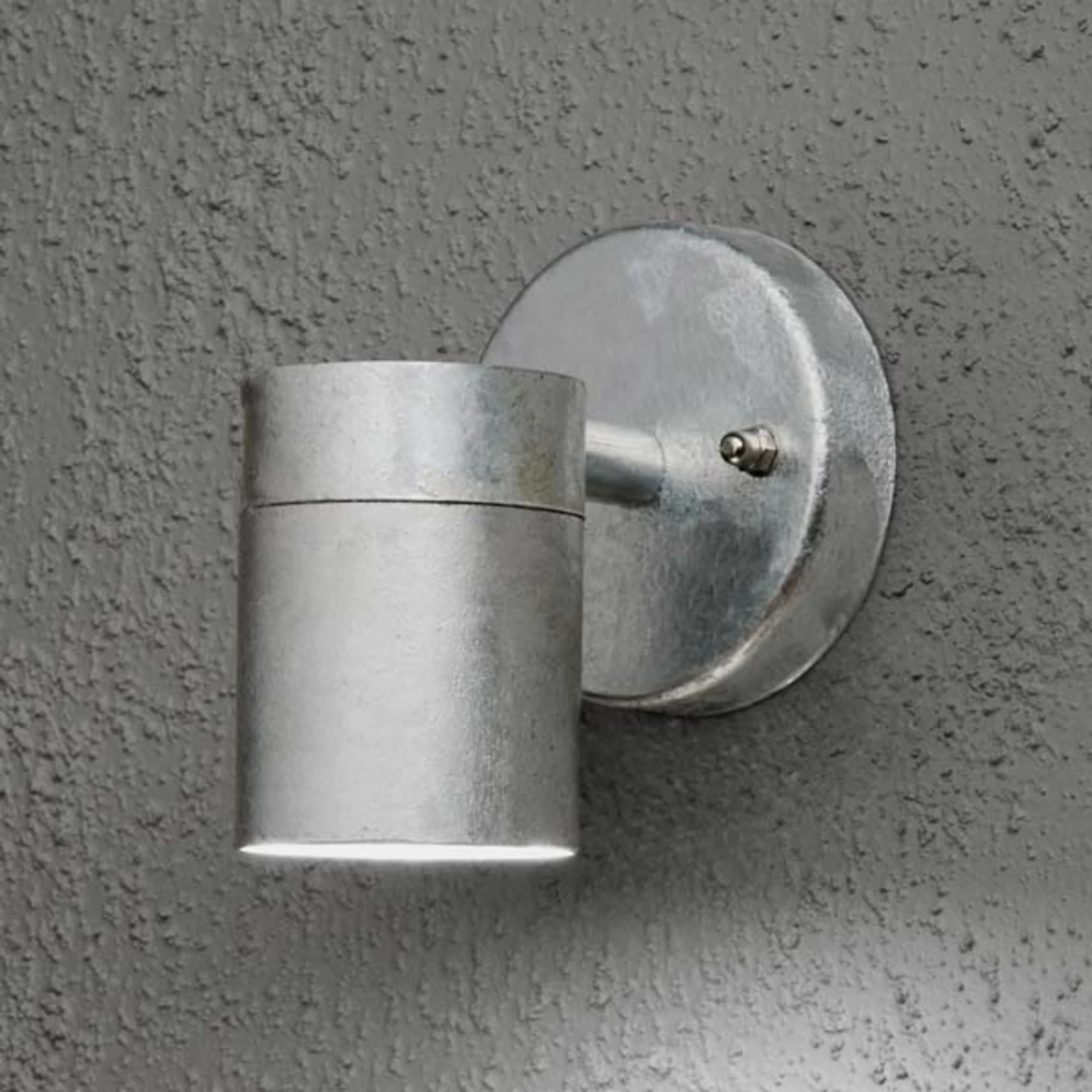 Konstsmide Außenwandleuchte Modena, Einflammig, Stahlfarben 3 Konstsmide Außenwandleuchte Modena, Einflammig, Stahlfarben