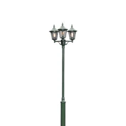 Konstsmide Mastleuchte Virgo, 3-flg., Dunkelgrün -Heimbeleuchtung 5522297 2