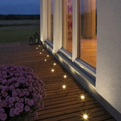 Konstsmide Bodenstrahler Mini 3er-Erweiterung Edelstahl 3,5cm -Heimbeleuchtung 5522661 2