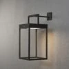 Konstsmide LED-Solarlaterne Portofino, Wand / Tisch, Schwarz -Heimbeleuchtung 5522688
