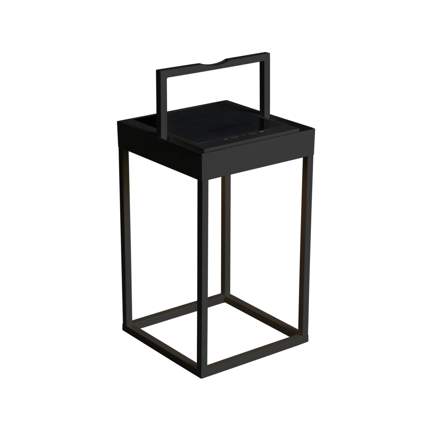 Konstsmide LED-Solarlaterne Portofino, Wand / Tisch, Schwarz 5 Konstsmide LED-Solarlaterne Portofino, Wand / Tisch, Schwarz – Bild 3