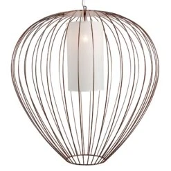 Karman Cell - Käfig-Hängeleuchte, Ø84cm, Bronze