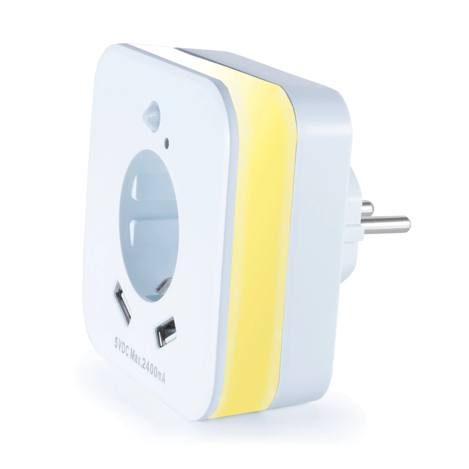 LED-Nachtlicht SLED02 Mit Sensor Und USB-Buchsen 7 LED-Nachtlicht SLED02 Mit Sensor Und USB-Buchsen – Bild 5