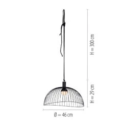 Akku-LED-Pendelleuchte David, Eisenschirm, Dimmbar 19 Akku-LED-Pendelleuchte David, Eisenschirm, Dimmbar -Heimbeleuchtung 6003196 8