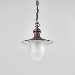 Außen-Hängeleuchte Aruba, Rostbraun -Heimbeleuchtung 6054702 2