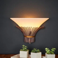 Afrikanisch Angehauchte Wandleuchte Canna -Heimbeleuchtung 6054971 2