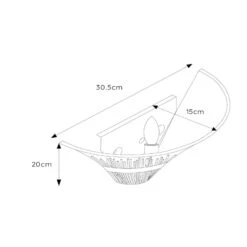 Afrikanisch Angehauchte Wandleuchte Canna -Heimbeleuchtung 6054971 4