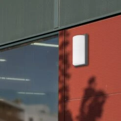 Außenwandleuchte 039 Mit Bewegungsmelder, Graphit