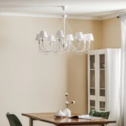 Kronleuchte Bona, Achtflammig, Weiß 13 Kronleuchte Bona, Achtflammig, Weiß -Heimbeleuchtung 6089095 2