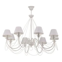 Kronleuchte Bona, Achtflammig, Weiß 14 Kronleuchte Bona, Achtflammig, Weiß -Heimbeleuchtung 6089095 3