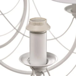 Kronleuchte Bona, Achtflammig, Weiß 19 Kronleuchte Bona, Achtflammig, Weiß -Heimbeleuchtung 6089095 8