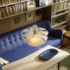 Louis Poulsen PH Septima Glas-Pendelleuchte Ø 50cm -Heimbeleuchtung 6090328 7