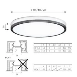 Louis Poulsen Munkegaard Ø 46cm Chrom/hochglanz -Heimbeleuchtung 6090369 1