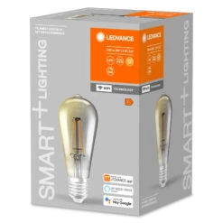 LEDVANCE SMART+ WiFi Filament Edison 44 E27 6W 825 -Heimbeleuchtung 6106638 2