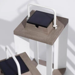 Solarlaterne Teckalu, Duratek/weiß, 36,5cm -Heimbeleuchtung 6112039 3