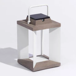 Solarlaterne Teckalu, Duratek/weiß, 36,5cm -Heimbeleuchtung 6112039 5