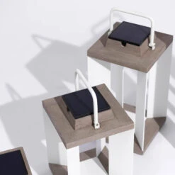 Solarlaterne Teckalu, Duratek/weiß, 45,5cm -Heimbeleuchtung 6112040 3