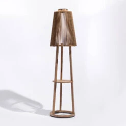 Solar-Stehleuchte Tecka Mit Sensor, Teak 27 Solar-Stehleuchte Tecka Mit Sensor, Teak -Heimbeleuchtung 6112042 12