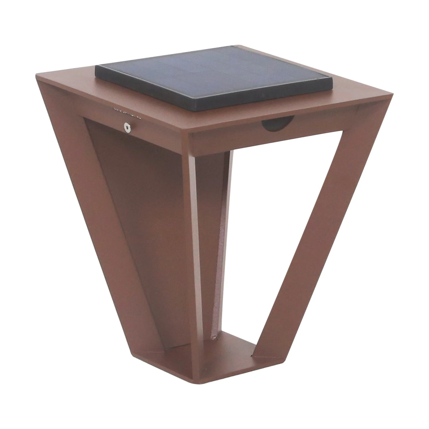 LED-Solarwandleuchte Metro Mit Sensor, Corten 3 LED-Solarwandleuchte Metro Mit Sensor, Corten