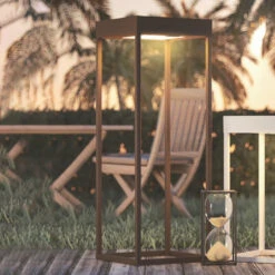 LOOM DESIGN Lucerna Solar-Laterne 50cm Corten -Heimbeleuchtung 6125036 3