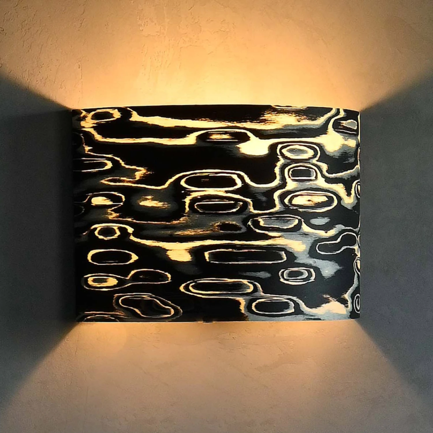 LeuchtNatur Cortex Wandleuchte Nero 3 LeuchtNatur Cortex Wandleuchte Nero