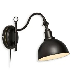 Markslöjd Wandleuchte Ekelund In Schwarz