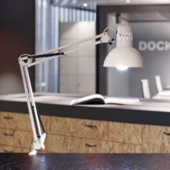 Klemmleuchte MAULstudy, Weiß