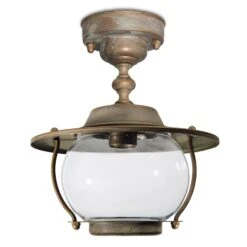 Außendeckenleuchte Adessora Seewasserfest Ø 26,5cm