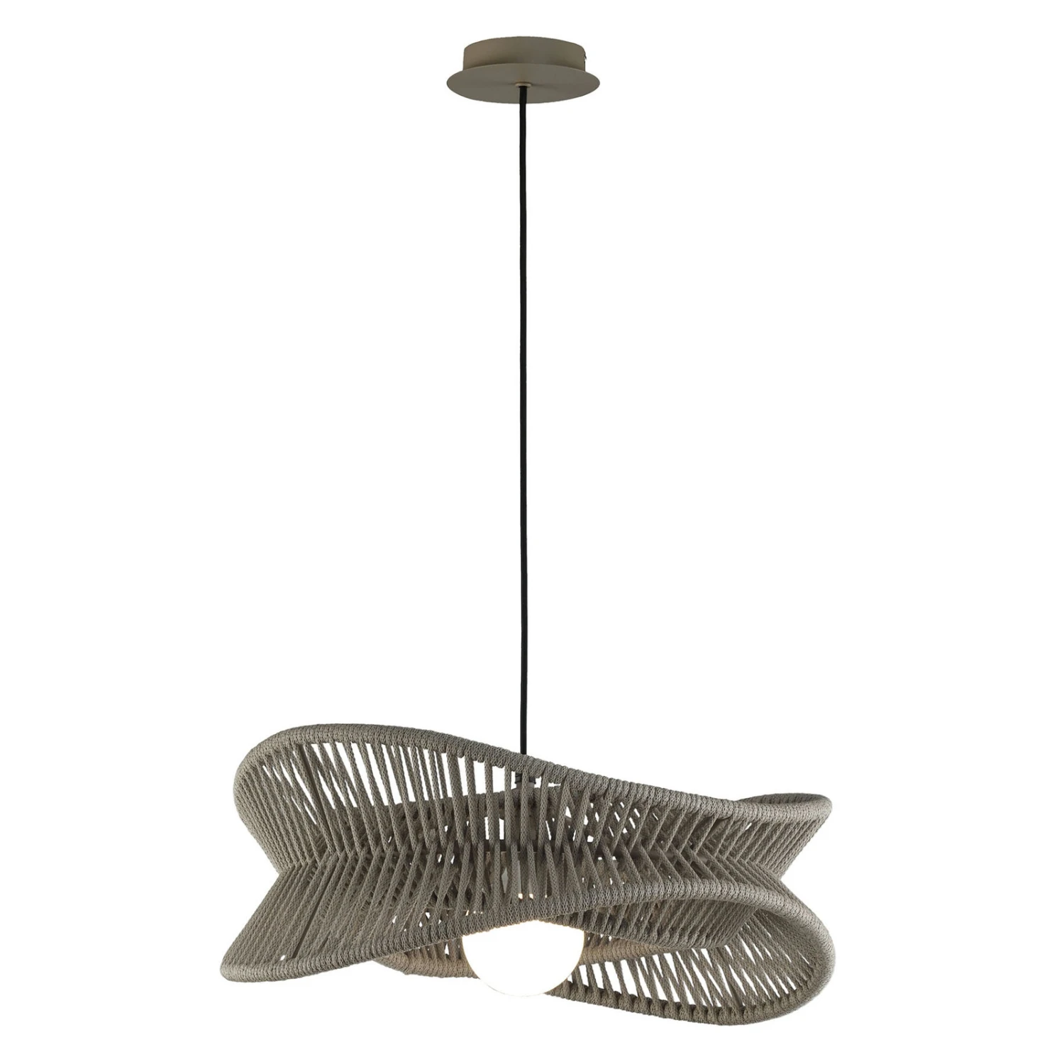 Außen-Hängeleuchte Polinesia Ø 60 Cm 5 Außen-Hängeleuchte Polinesia Ø 60 Cm – Bild 3