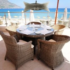 Außen-Hängeleuchte Polinesia Ø 60 Cm 9 Außen-Hängeleuchte Polinesia Ø 60 Cm -Heimbeleuchtung 6542575 3